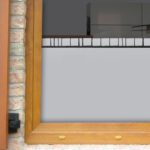 Fensterfolie mit Bordüre Toskana