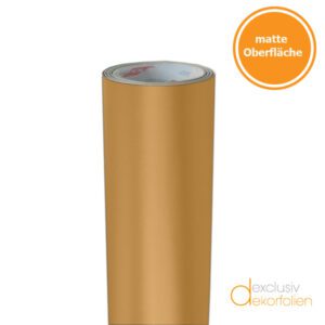 Klebefolie gold matt