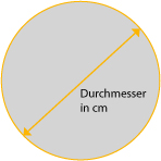 Runde Sichtschutzfolie in Ätzoptik Grafik