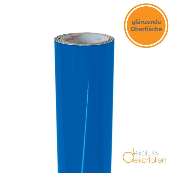 Azurblaue Klebefolie RAL 5015