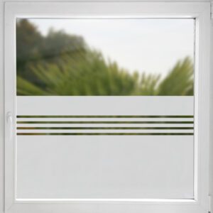 Fensterfolie München mit Streifen